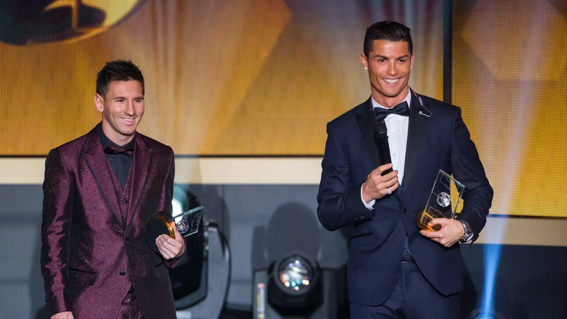 "Siamo entrambi molto bravi e vi abbiamo fatto divertire per tanto tempo", ha continuato CR7