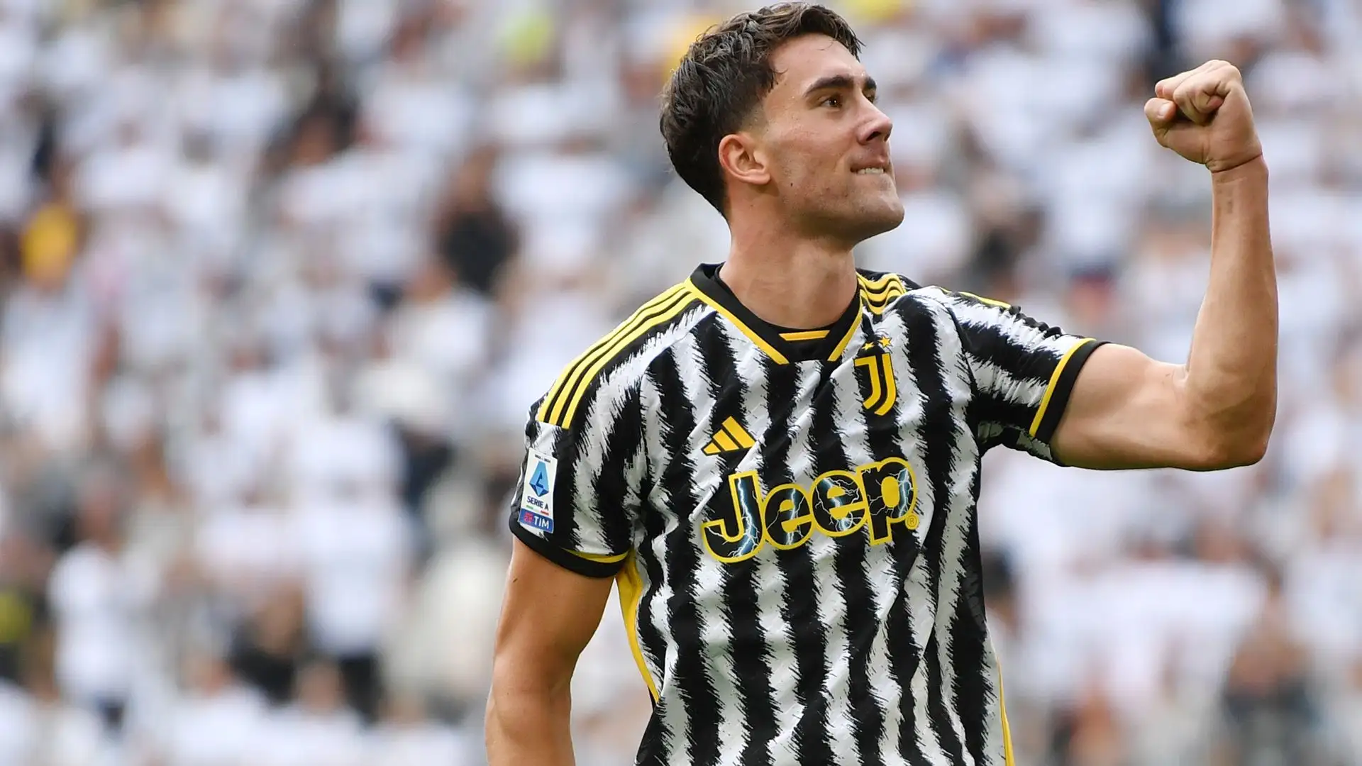La Juve ha sbloccato il risultato al 10' grazie a una girata al volo di destro dello slavo