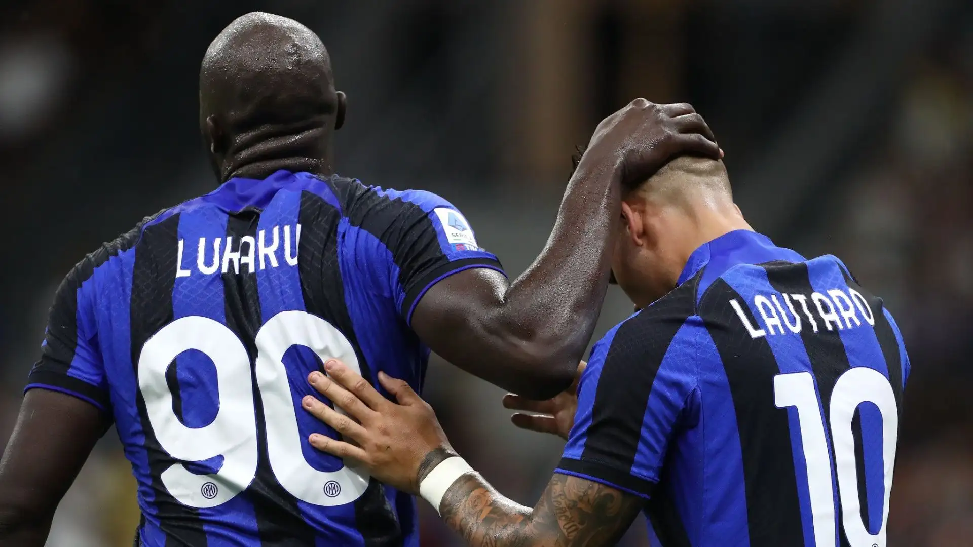 E' rottura tra Lautaro Martinez e Romelu Lukaku
