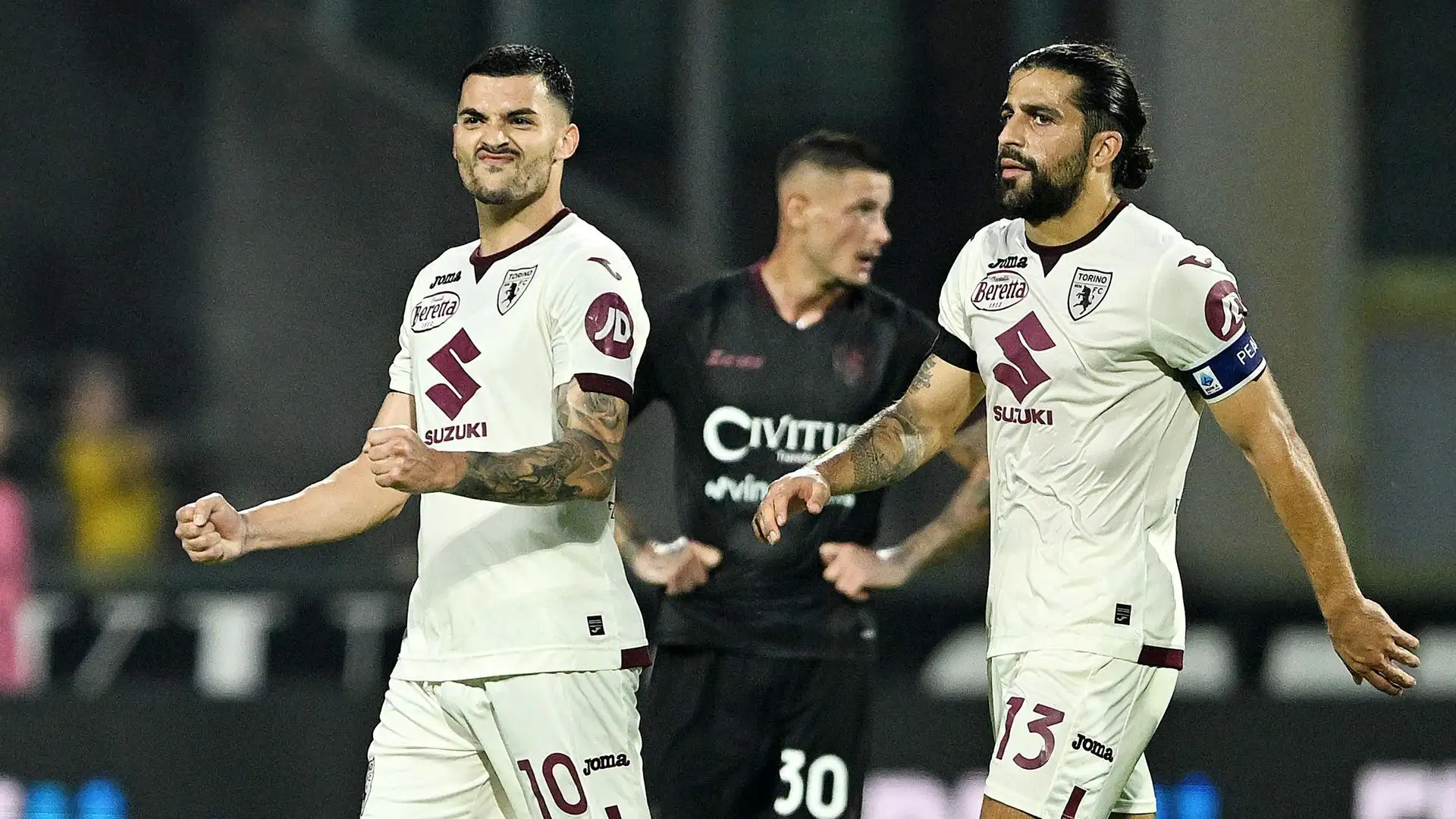 Nella ripresa Radonjic ha colpito ancora, realizzando il gol del 3-0