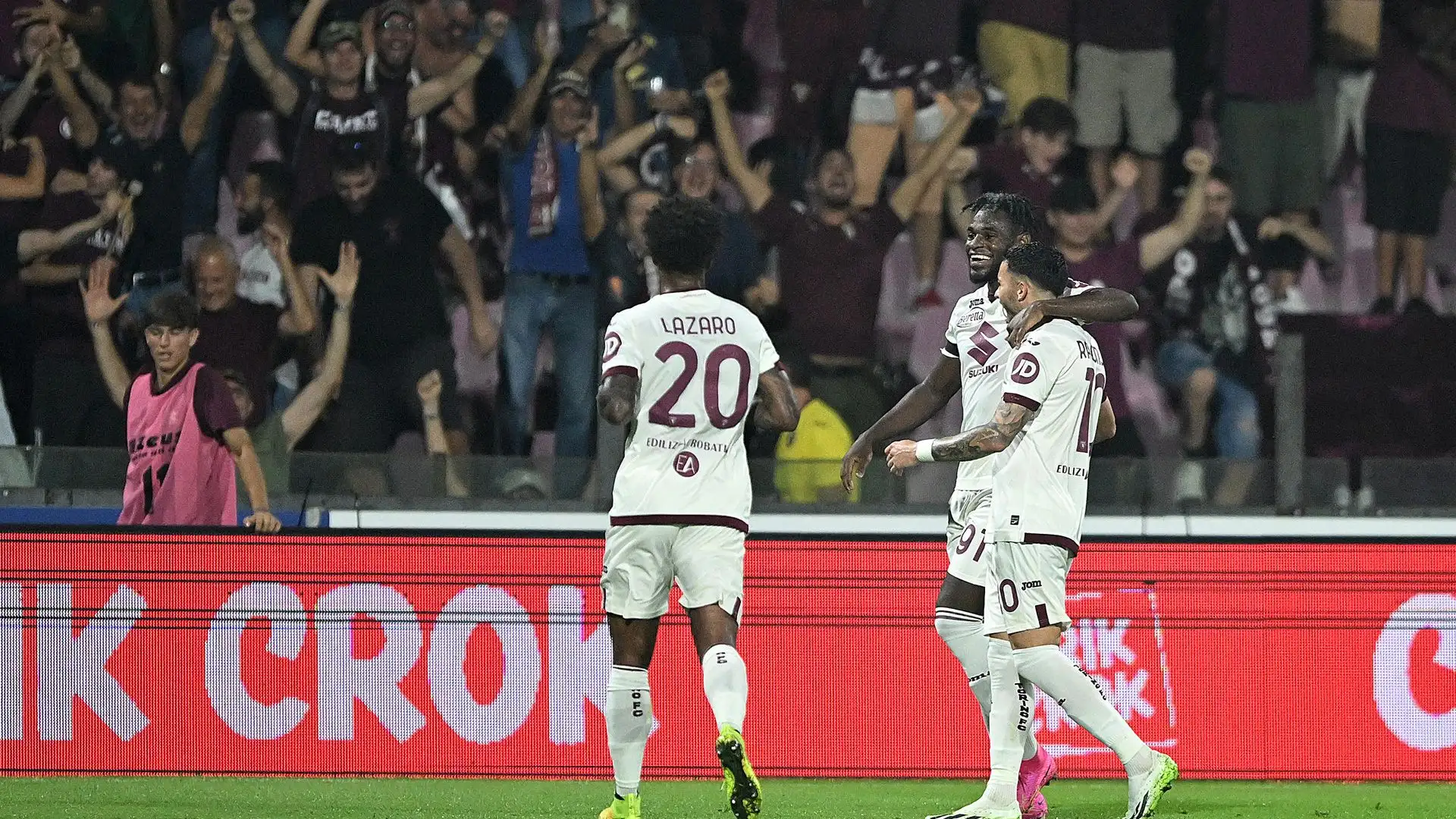 La Salernitana ha 2 soli punti, solo l'Empoli (a 0) ha fatto peggio nei primi quattro turni di serie A