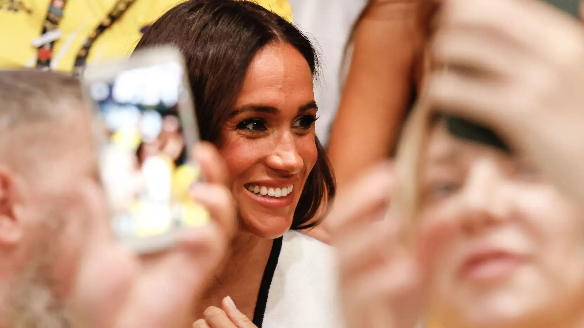 Meghan, appena atterrata in Germania, ha partecipato a un ricevimento 