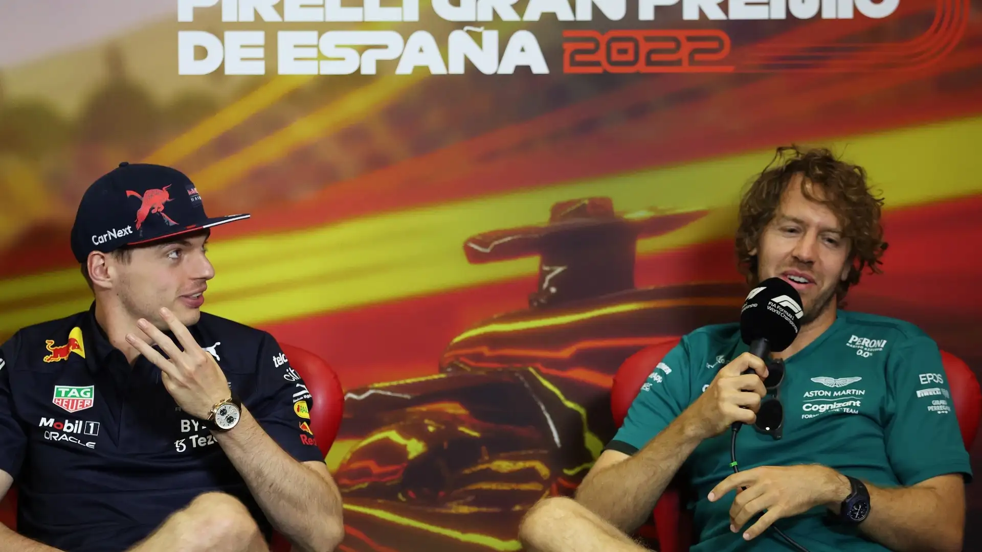 Non è un segreto che Verstappen e Vettel si stimino molto