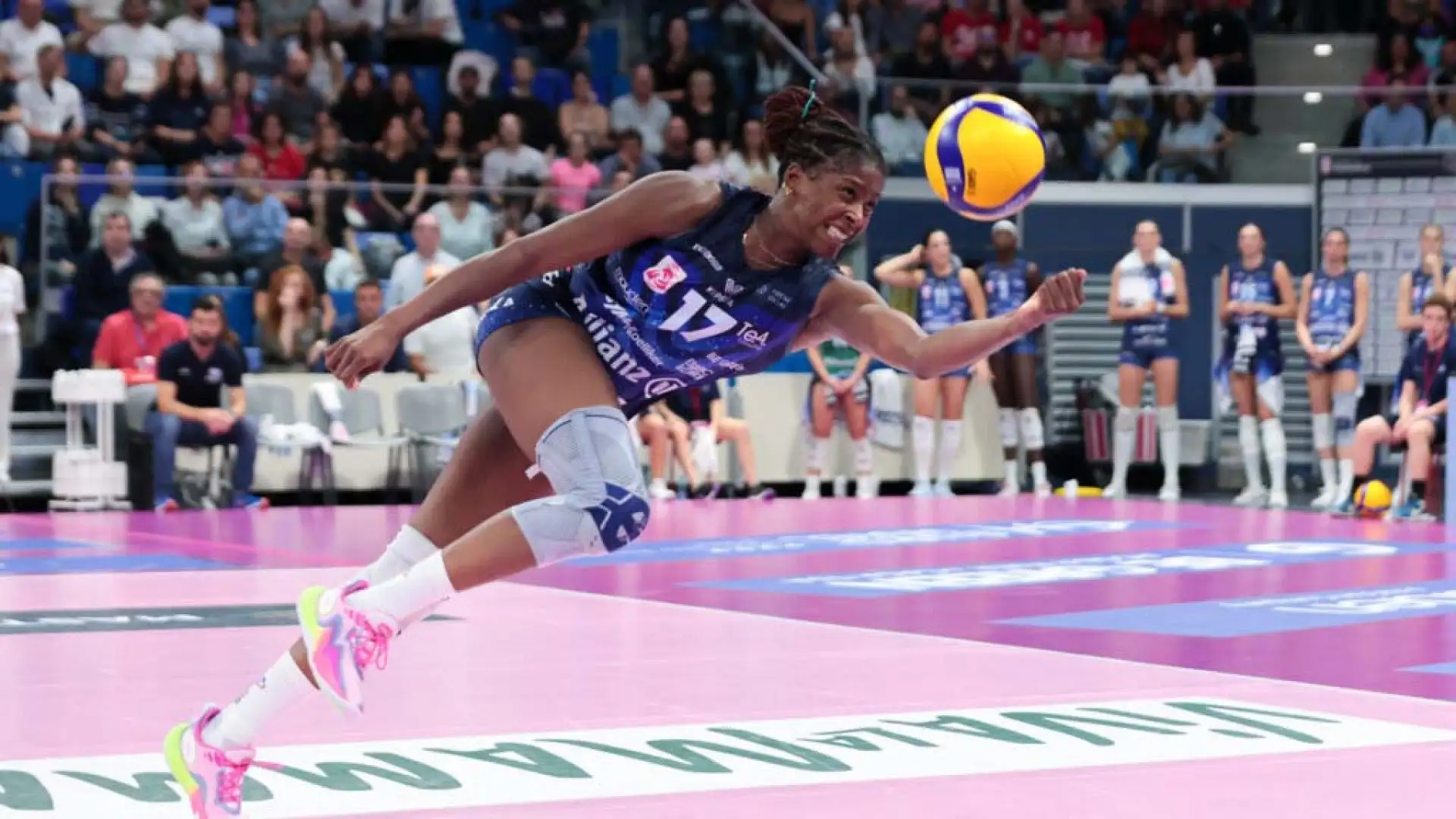 Myriam Sylla e compagne hanno fatto quadrato portando comunque a casa la vittoria.