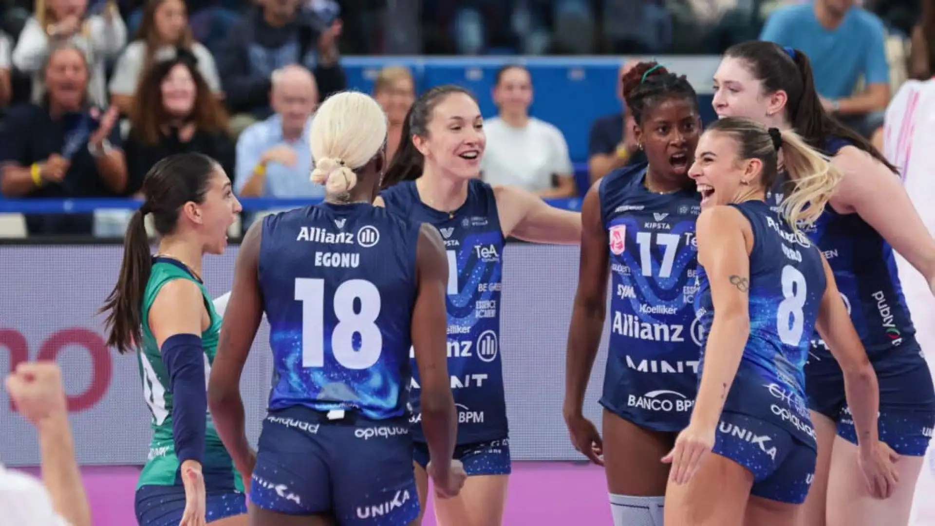 Per Milano si è trattato della terza vittoria in altrettante giornate.
