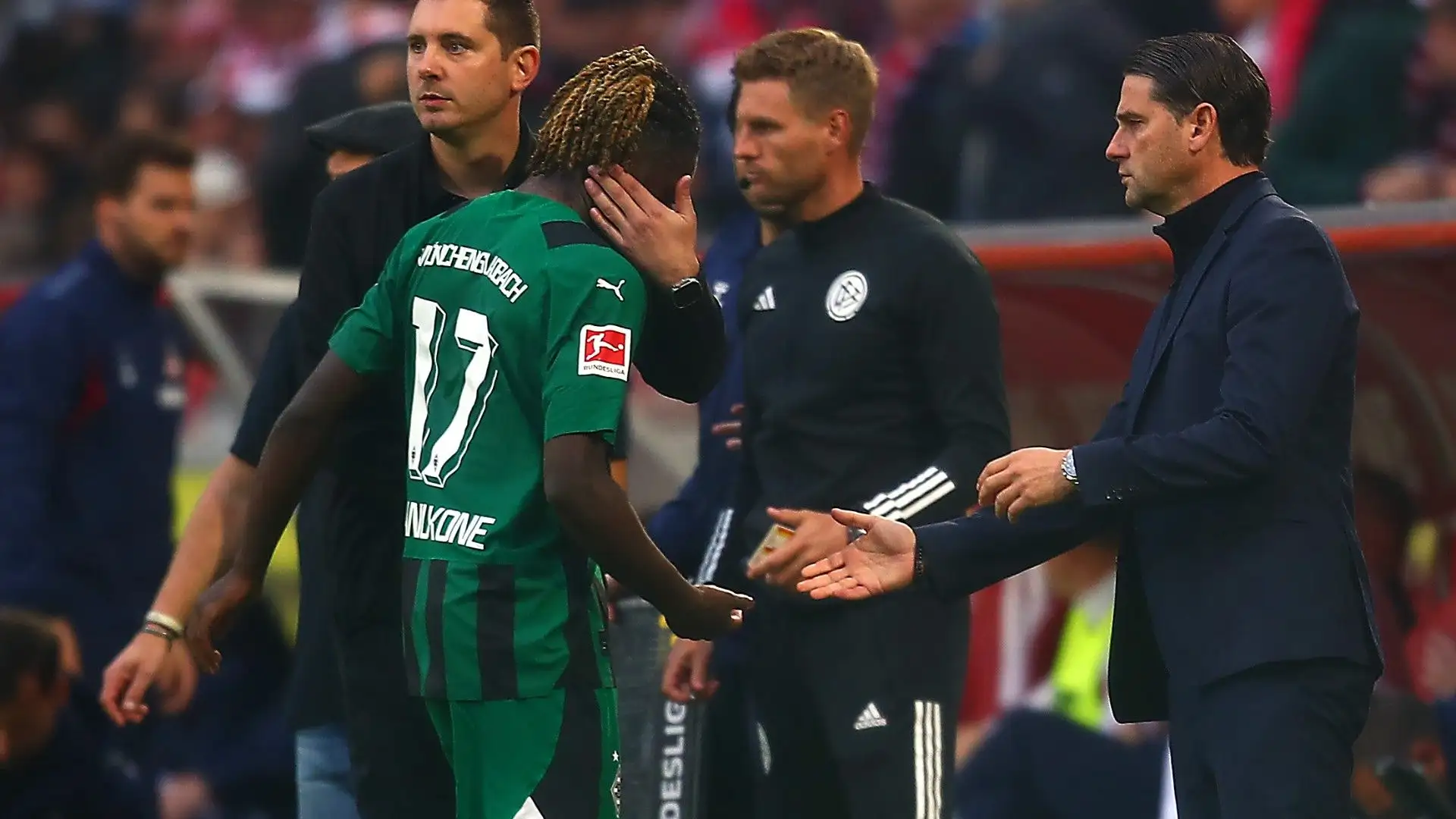 Se Manu Koné dovesse decidere di continuare in Bundesliga, potrebbe accettare il trasferimento al Bayern Monaco
