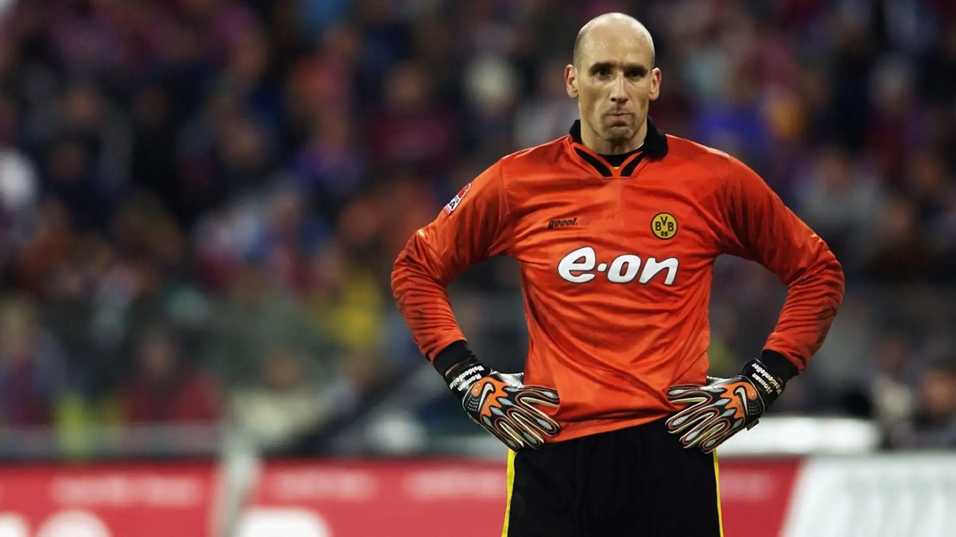Dall'attacco alla porta: ecco Jan Koller in Borussia Dortmund-Bayern Monaco del 2002