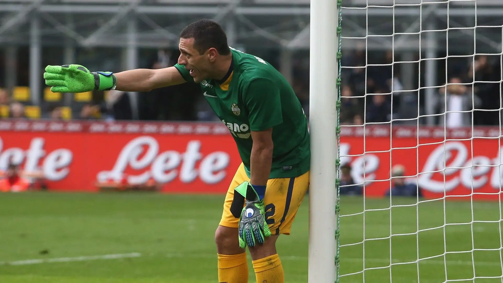 Inter-Verona del 2018: Romulo si infila i guanti e difende la porta degli scaligeri