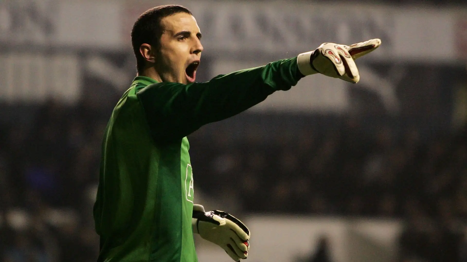 Ecco John O'Shea, improvvisato portiere nella partita tra Manchester United e Tottenham