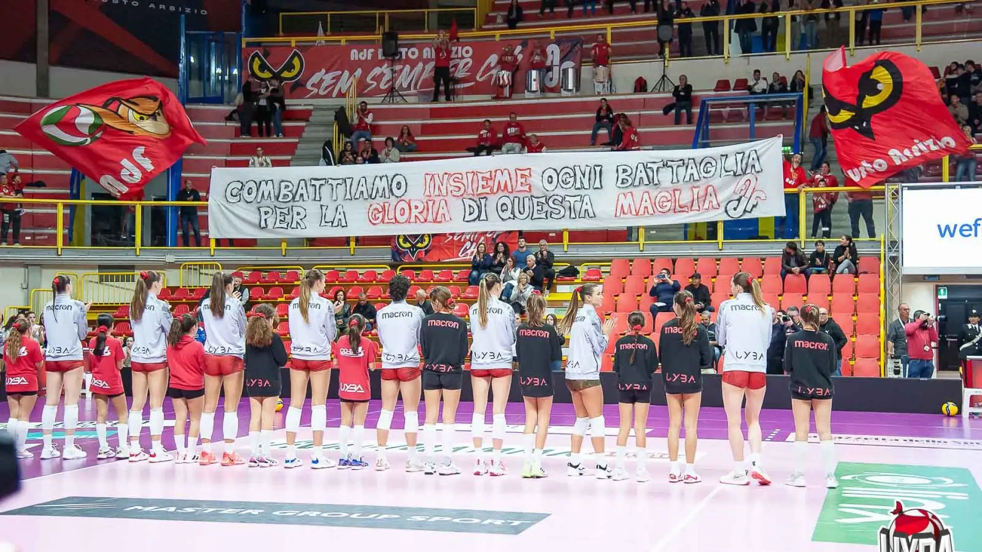Prossimo incontro per la squadra biancorossa mercoledì 1 novembre alle ore 20.30 in trasferta contro Pinerolo.