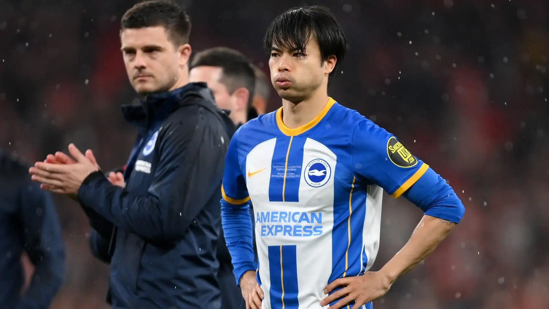 Kaoru Mitoma è stato acquistato dal Brighton nel 2021 ma ha giocato un anno in prestito al Royale Union Saint Gilloise

