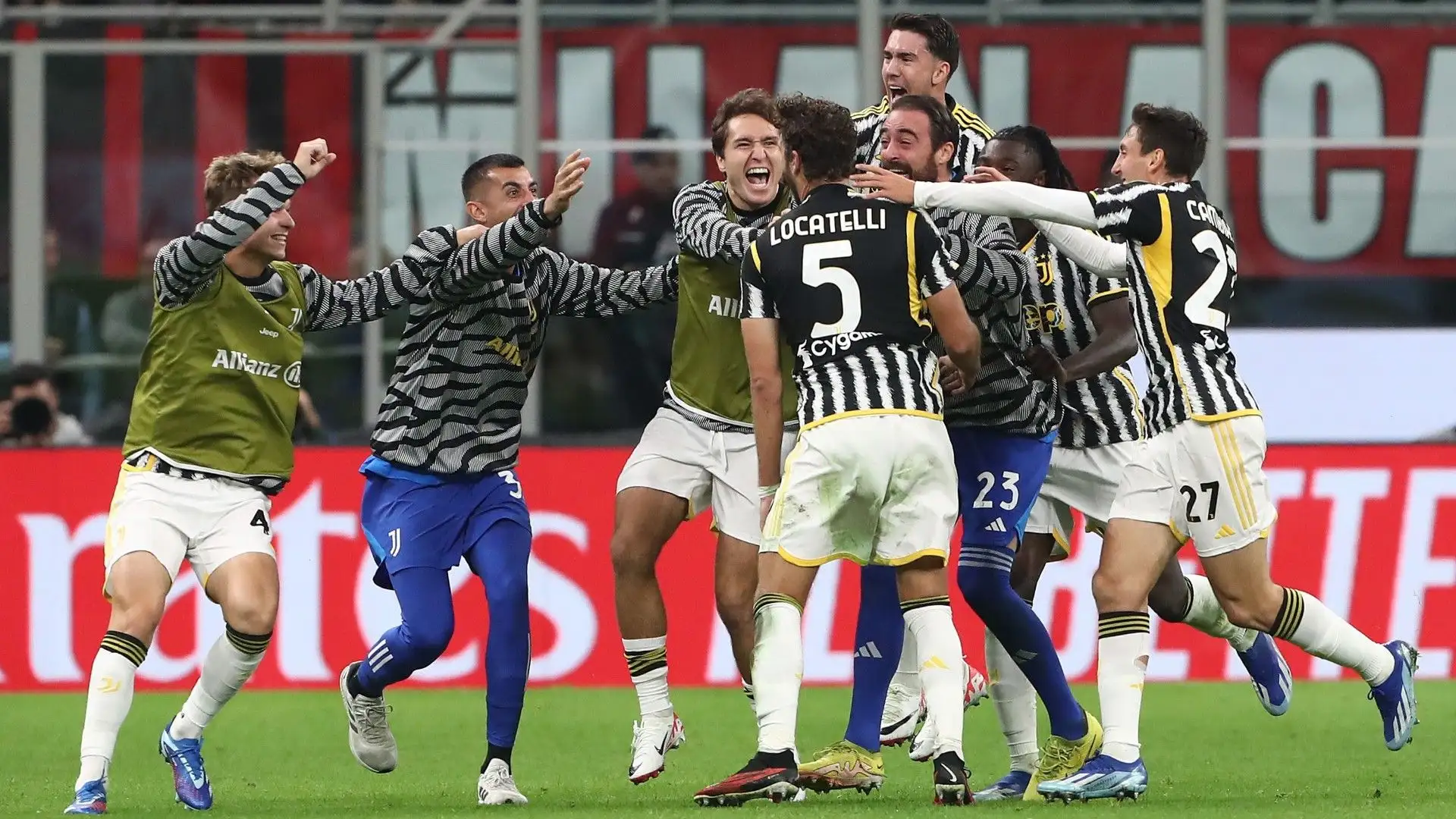 La squadra di Max Allegri è momentaneamente terza in classifica a 2 punti dalla capolista Inter
