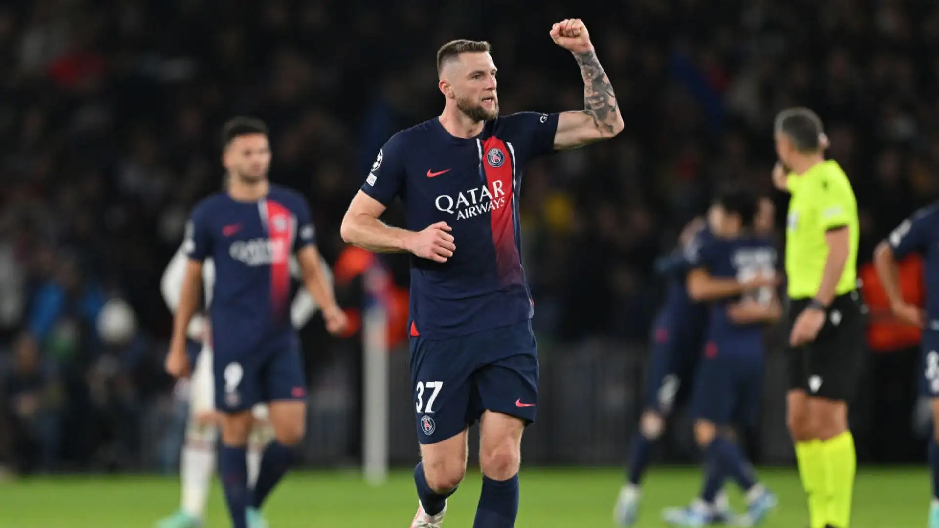 Milan Skriniar ha potuto festeggiare una partita senza gol subiti.