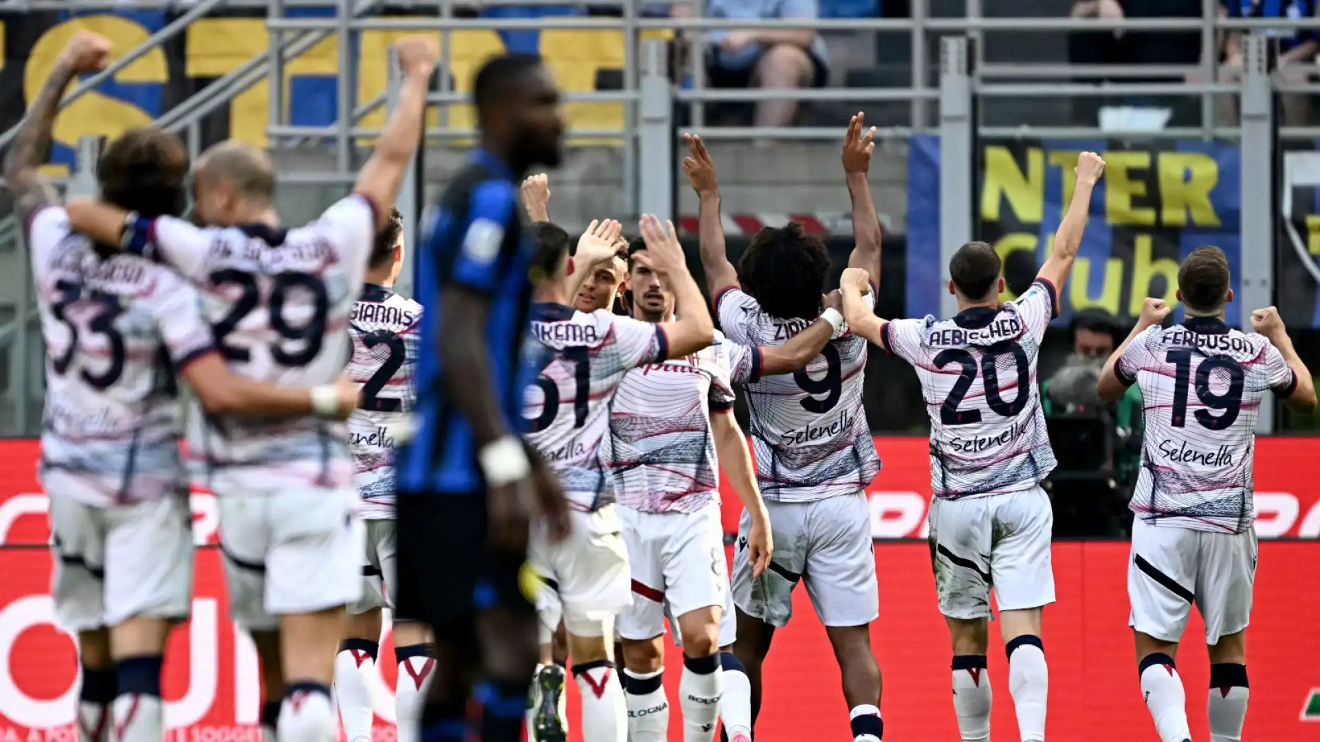 Inter, l’avvio sprint non basta: il Bologna rimonta due gol e strappa il pari