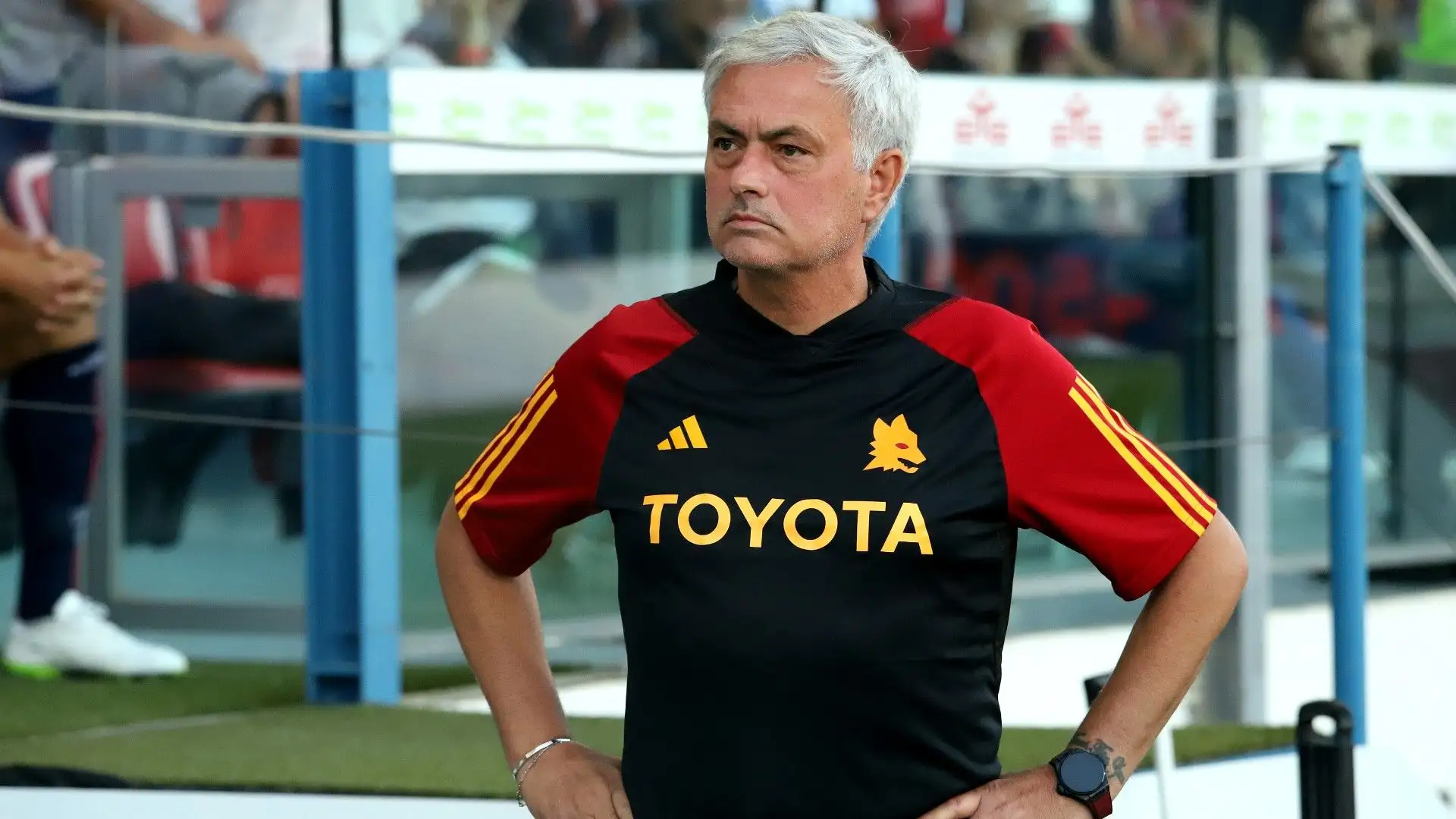 Mourinho sarà assente in quanto squalificato: è stato espulso nella scorsa partita contro il Monza
