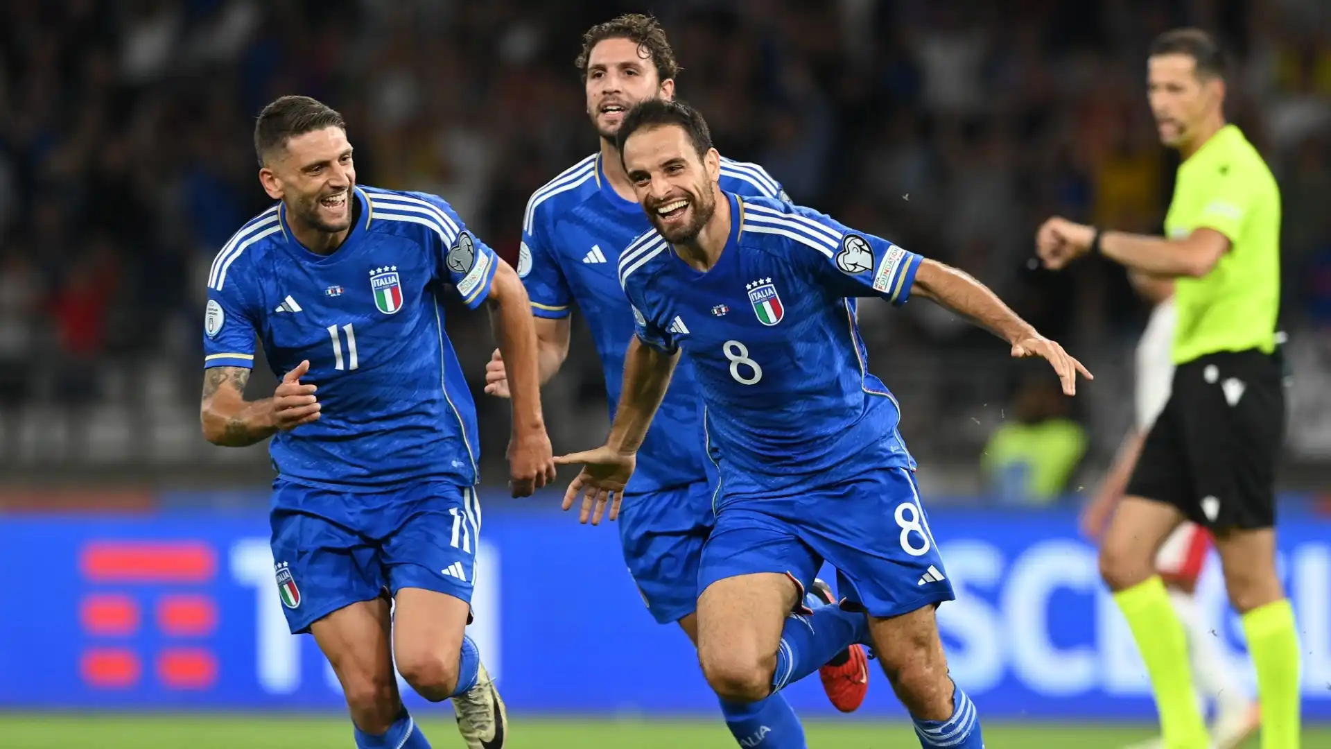Bonaventura e Berardi rilanciano l’Italia: 4-0 a Malta
