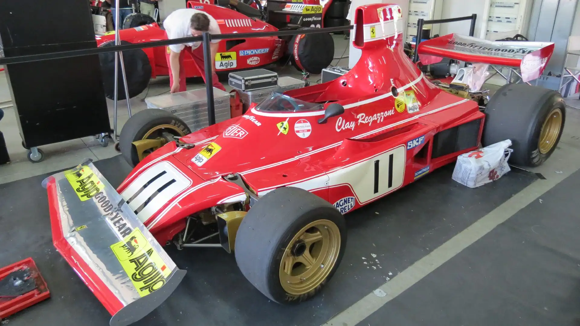 Regazzoni salì sul gradino più alto del podio a Long Beach, il 28 marzo del 1976