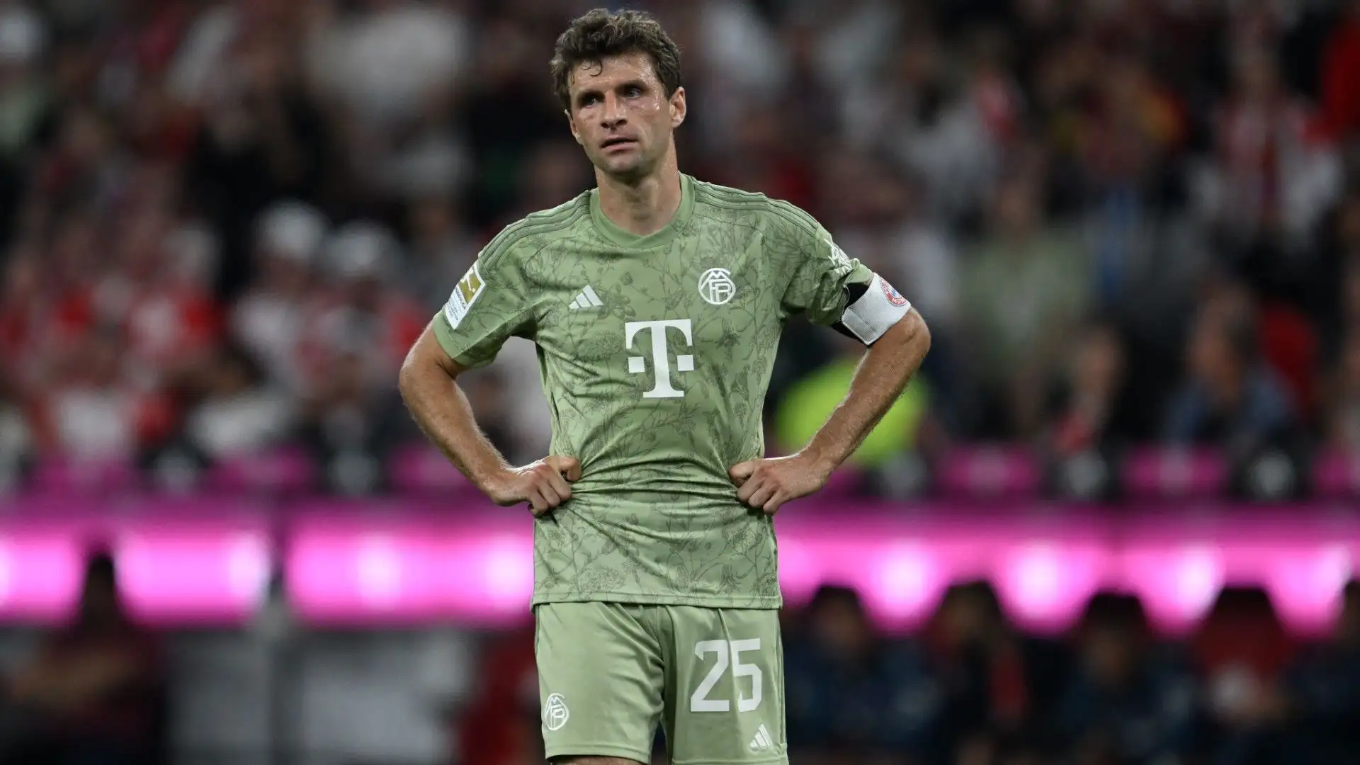 Thomas Muller potrebbe raggiungere Cristiano Ronaldo in estate
