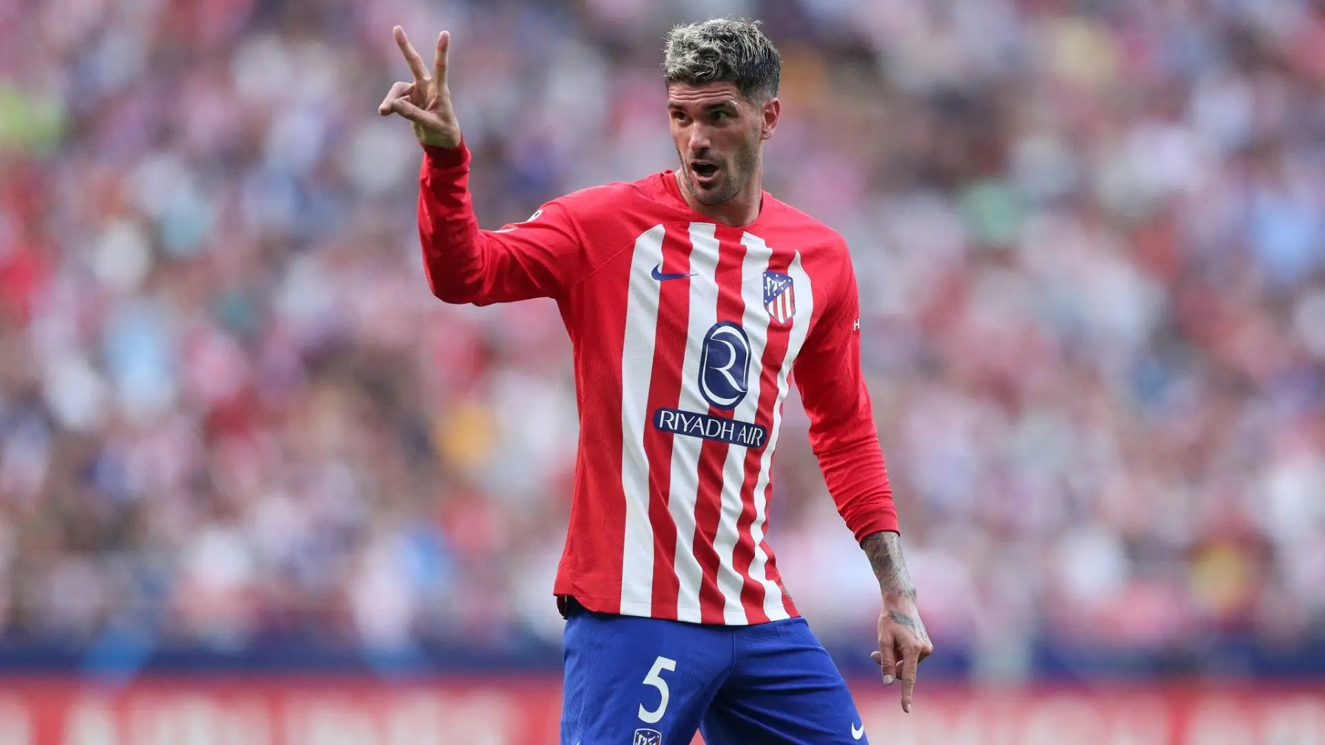 Rodrigo de Paul ha un contratto con l'Atletico Madrid fino al 2026 ma potrebbe decidere di cambiare aria e tornare in Italia
