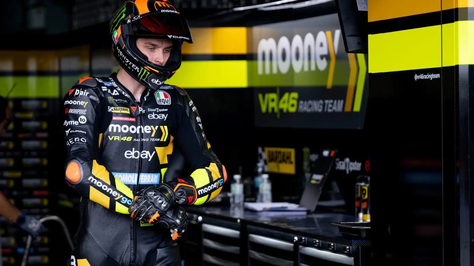 VR46, Luca Marini fissa l’obiettivo per la qualifica