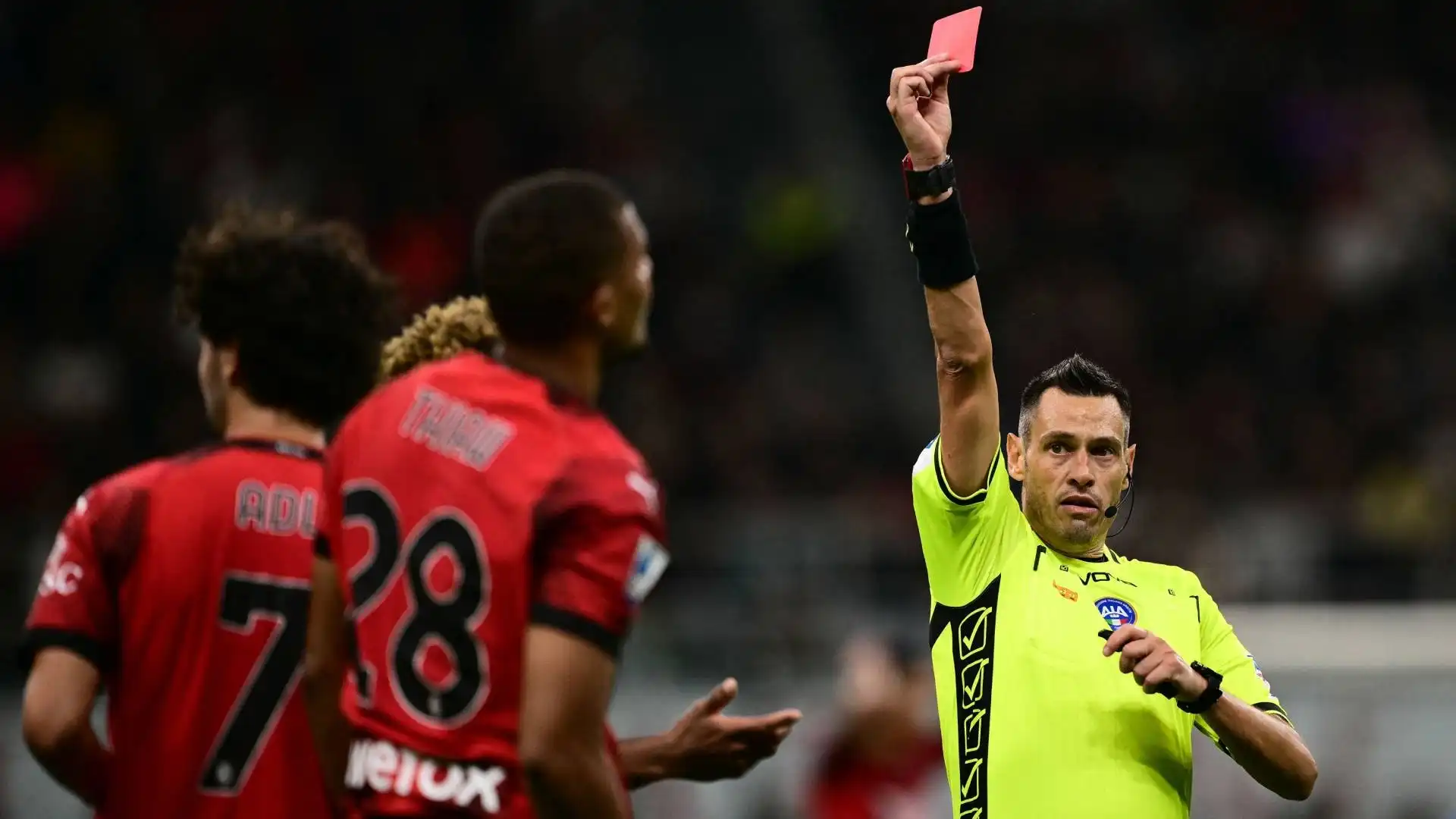 Serie A, tre squalificati: assenza pesante nel Milan