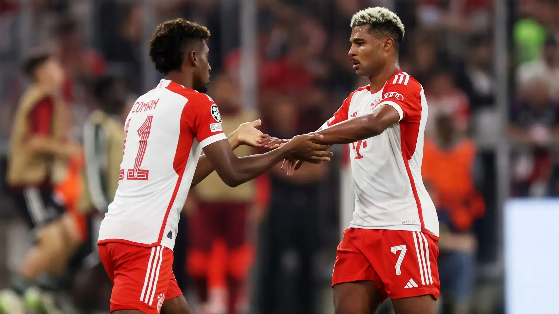 Al momento Serge Gnabry è ai box per l'infortunio all'avambraccio: dovrebbe tornare in campo a novembre
