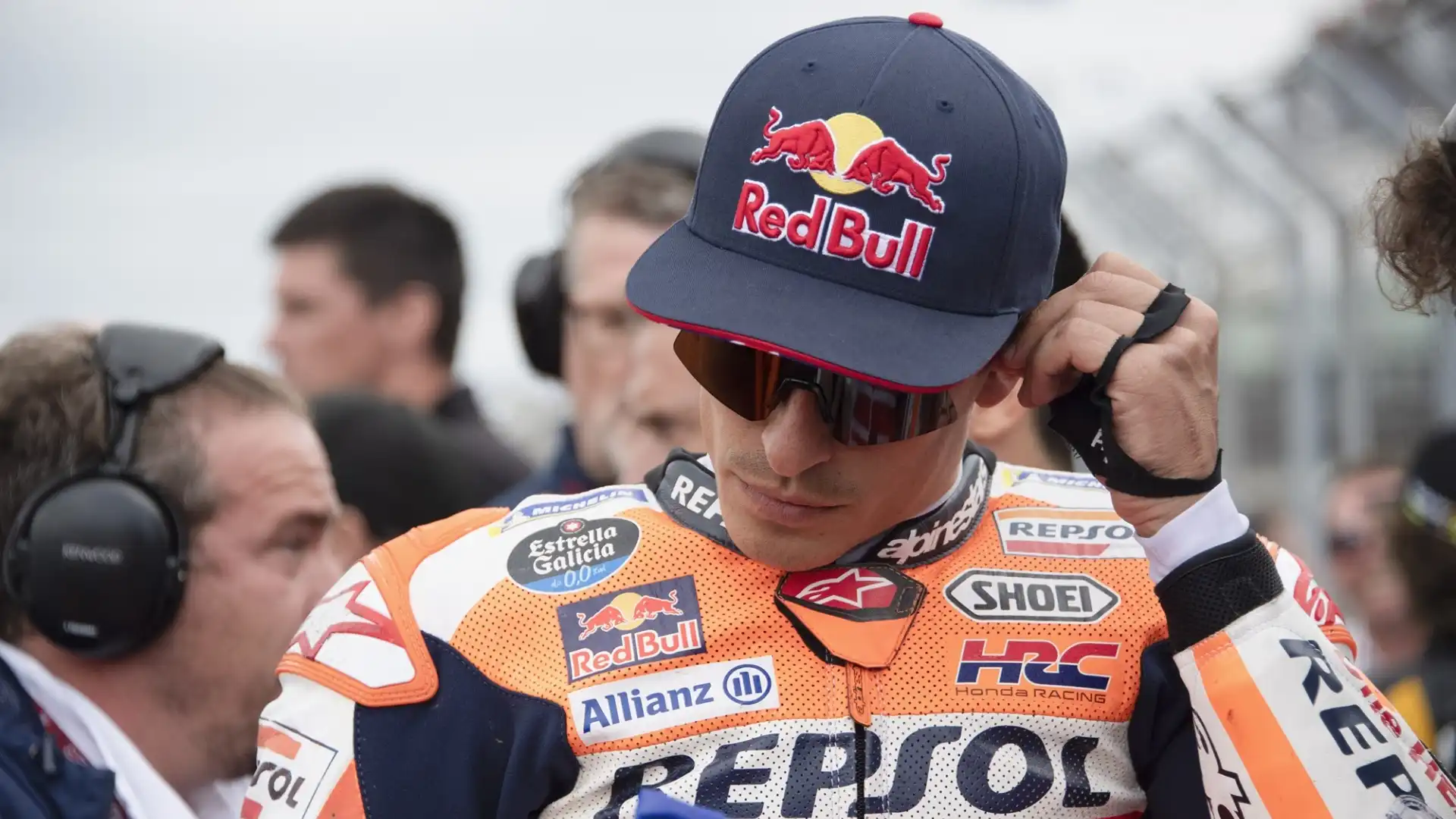 Paura per Marc Marquez durante le libere di MotoGp