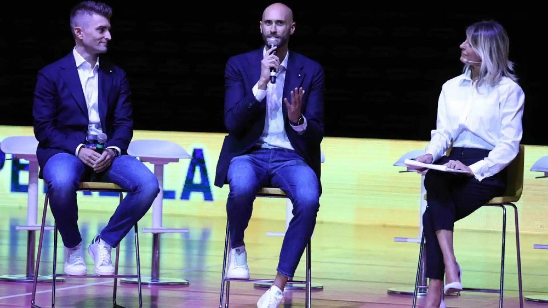 Due giovani talenti Tommaso Rinaldi e Giovanni Sanguinetti tornati finalmente a Modena dopo gli impegni con la Nazionale azzurra.