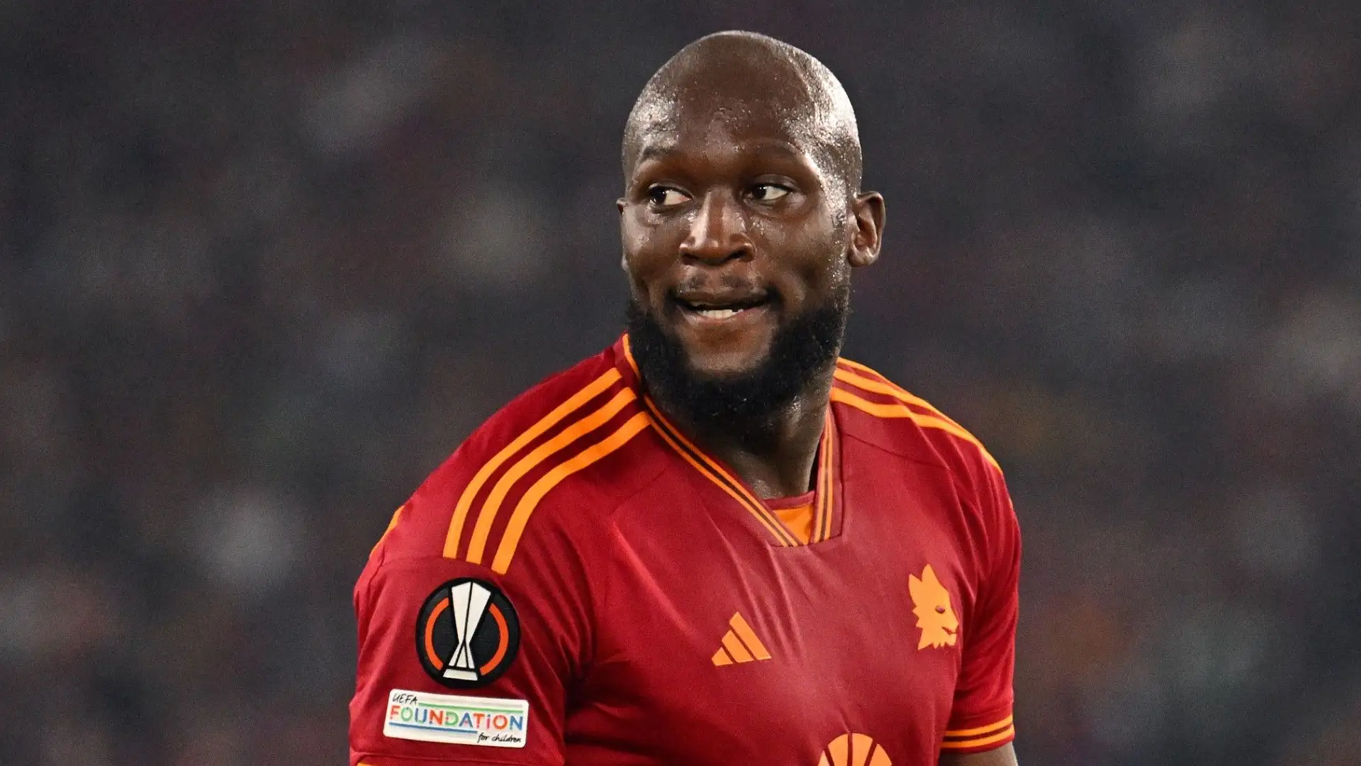 Nelle prime 9 partite giocate con la maglia giallorossa, Lukaku ha segnato 7 gol

