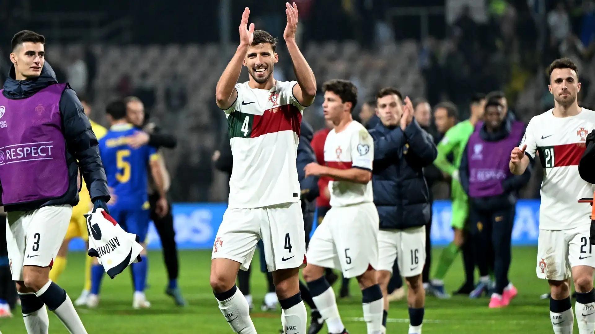 I lusitani, già qualificati a Euro 2024, si sono imposti per 5-0