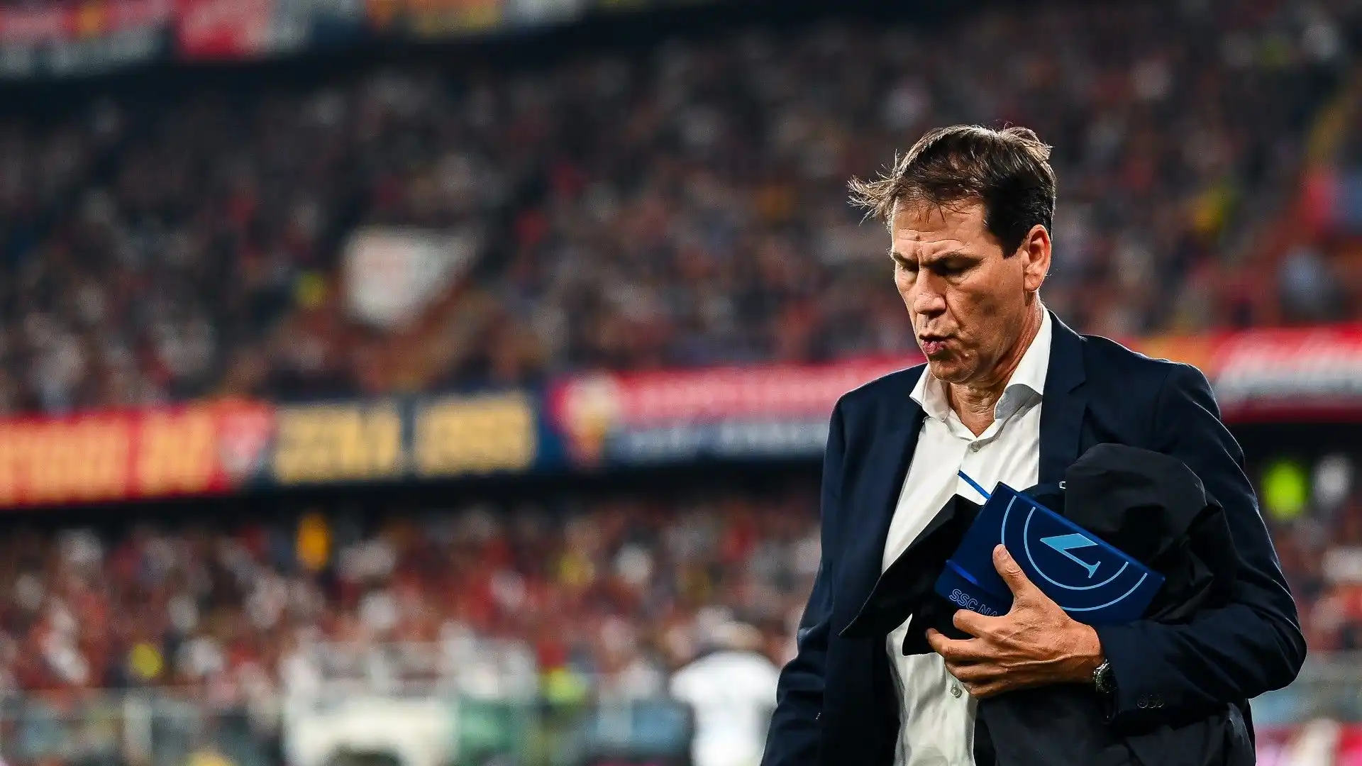 Napoli, De Laurentiis sconcertato: Rudi Garcia in discussione