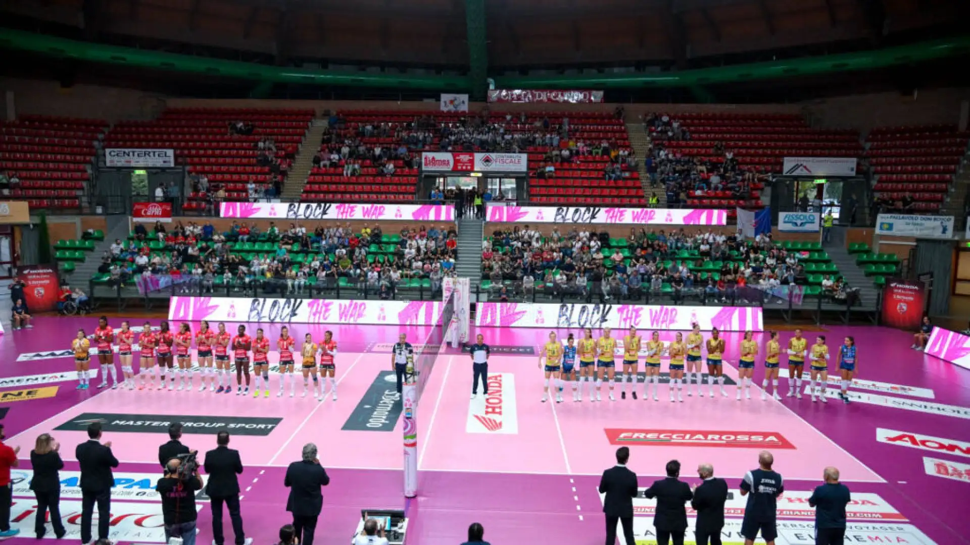 La messe di aces che oggi ha fatto davvero la differenza nel match continua.