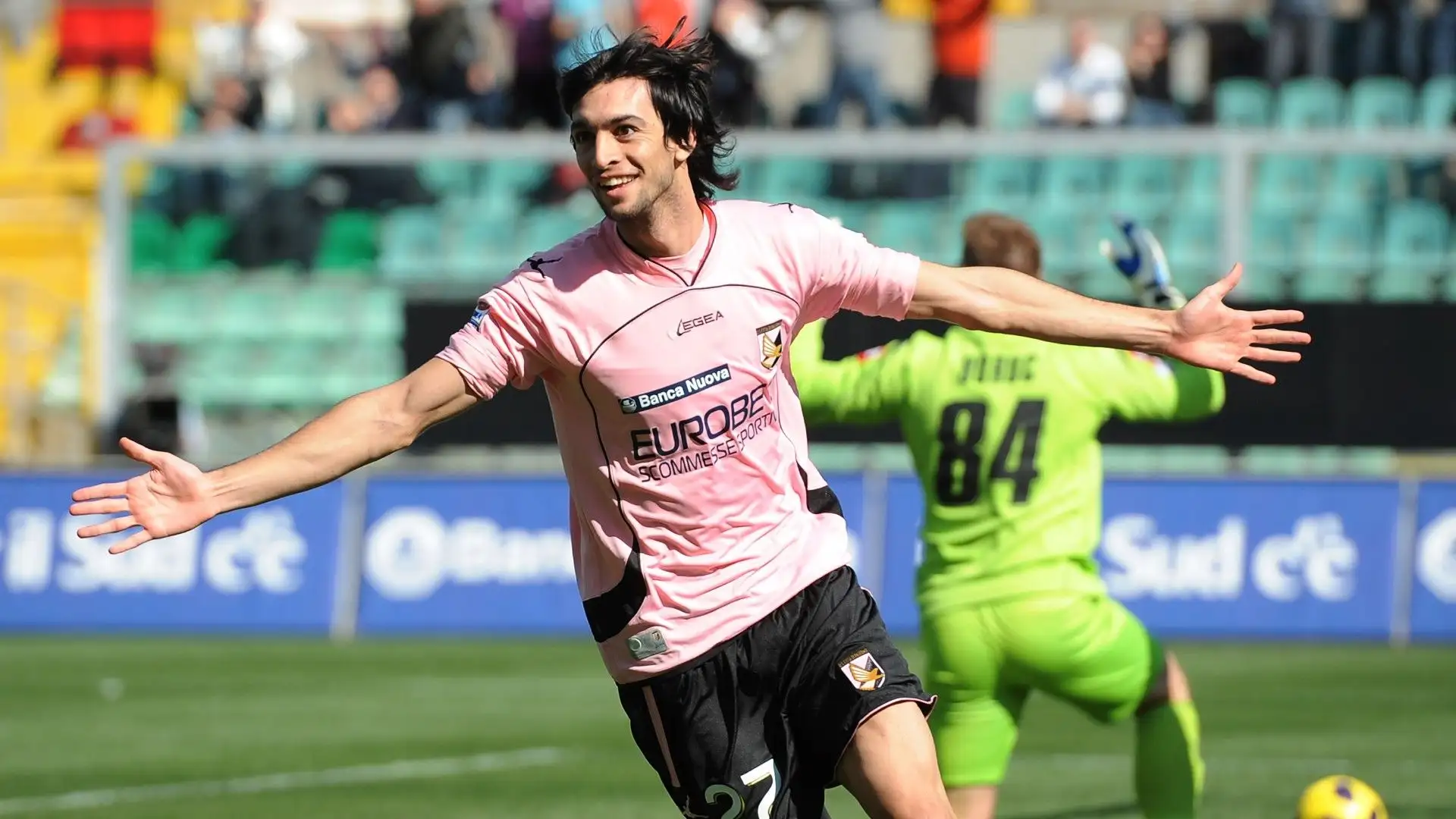 Il calciatore argentino è approdato in Italia nel 2009 grazie al Palermo
