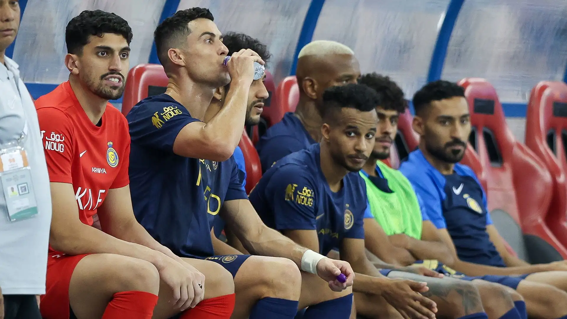 Nel finale il pluri Pallone d'Oro è stato anche sostituito