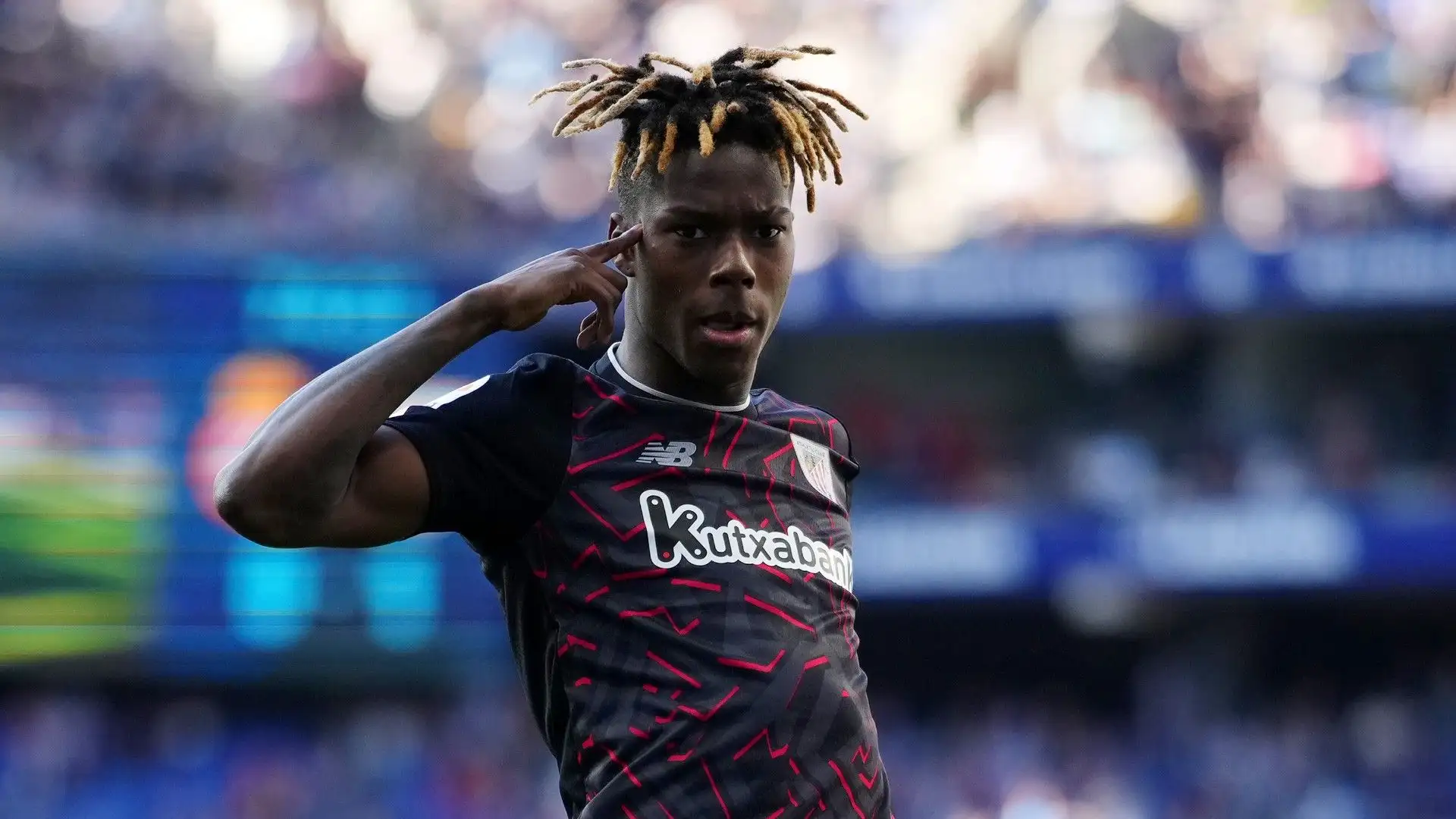 Nico Williams, velocissima ala destra, potrebbe liberarsi gratis dall'Athletic
