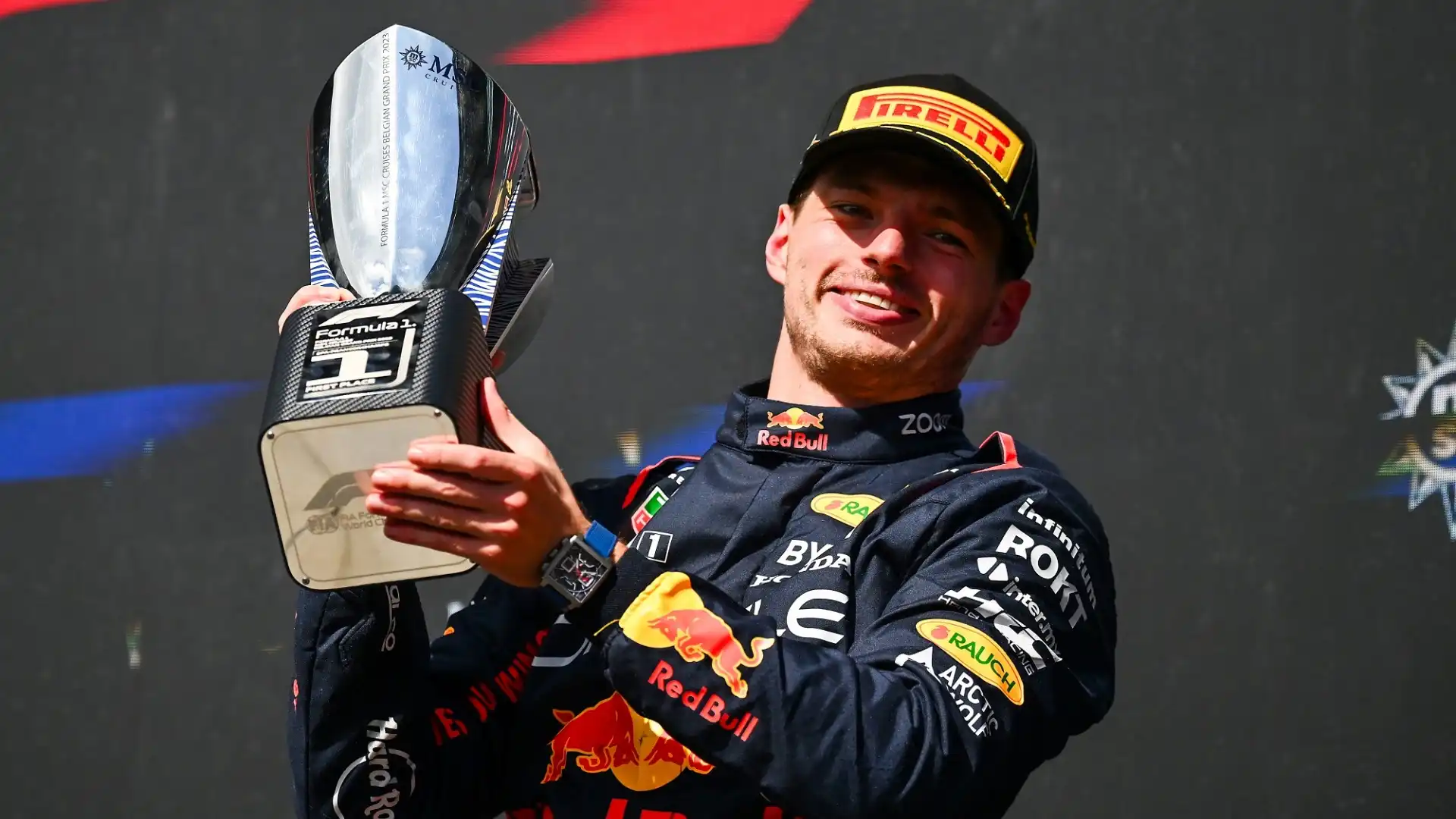 Max Verstappen si scalda per il Texas