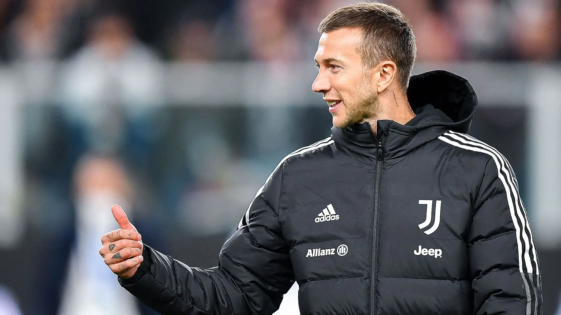 In bianconero ha vinto tantissimo: 2 Coppe Italia, 2 Supercoppe italiane e 3 Scudetti
