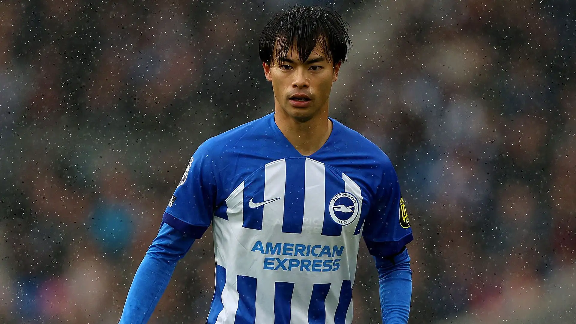 2- Al Brighton sono contentissimi di lui: Kaoru Mitoma a ottobre 2023 valeva 50 milioni di euro
