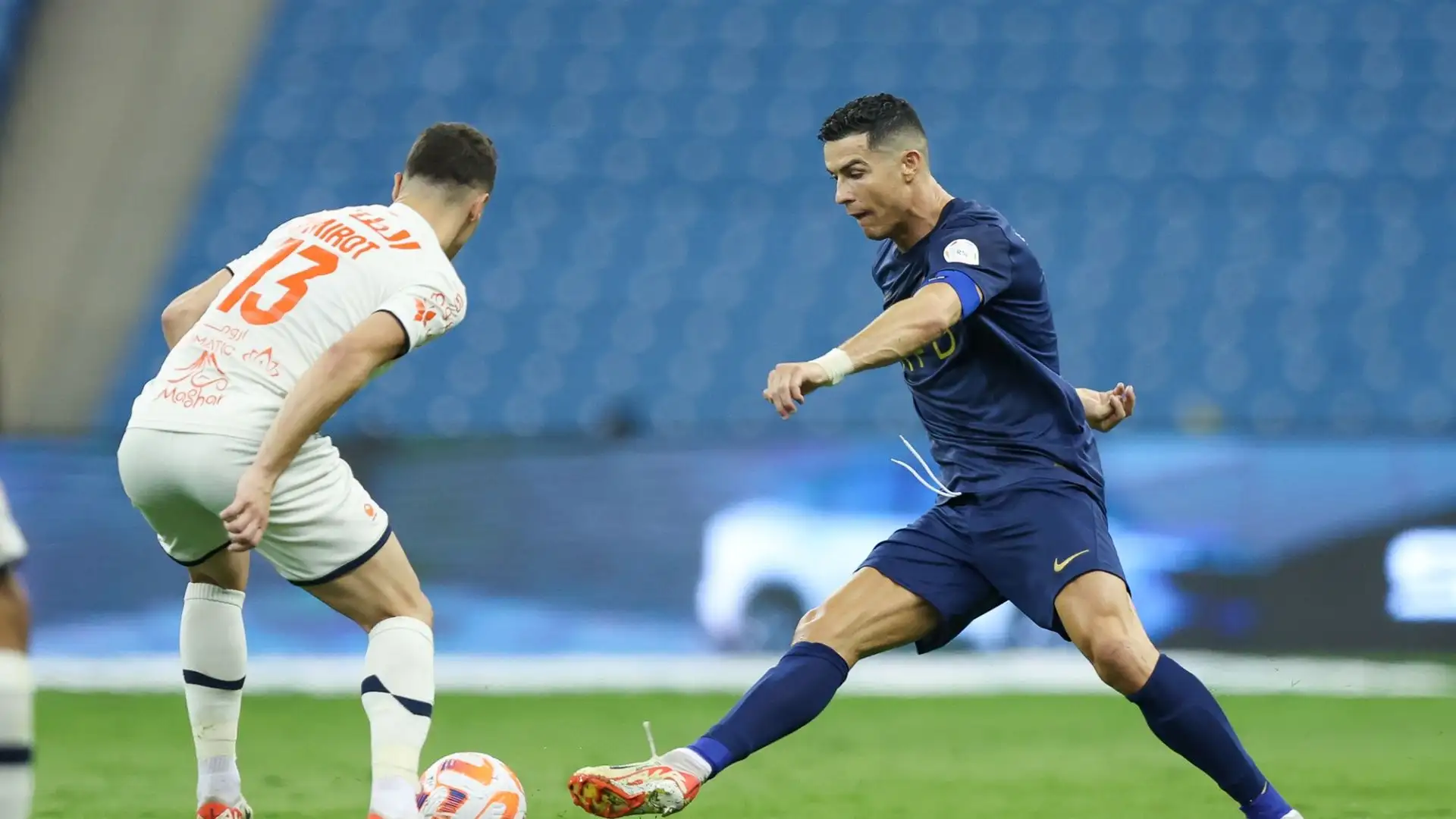 "E' la prima partita che Cristiano non gioca"