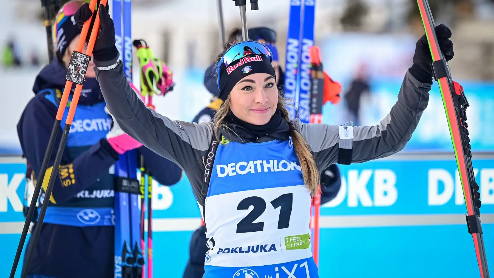 Biathlon, per la staffetta mista è subito podio mondiale