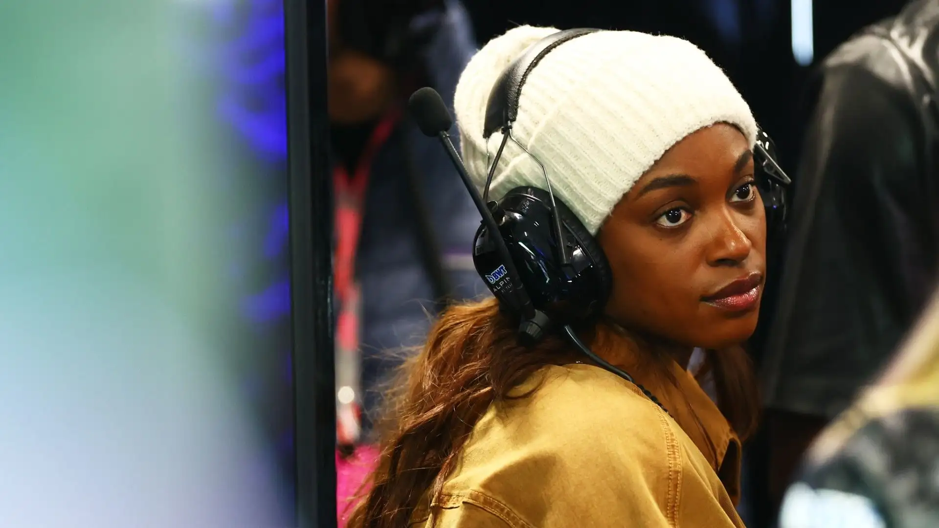 Ecco immortalata la tennista statunitense Sloane Stephens