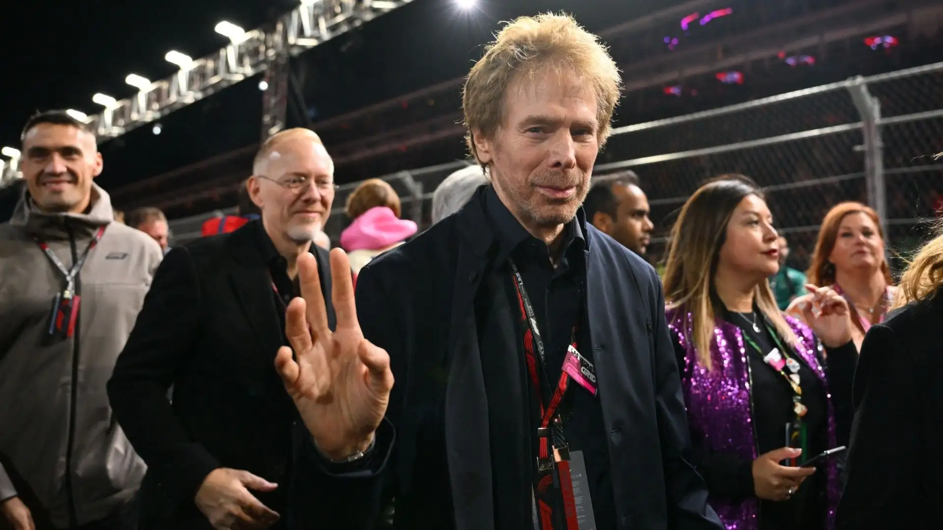 Un saluto dal produttore cinematografico Jerry Bruckheimer