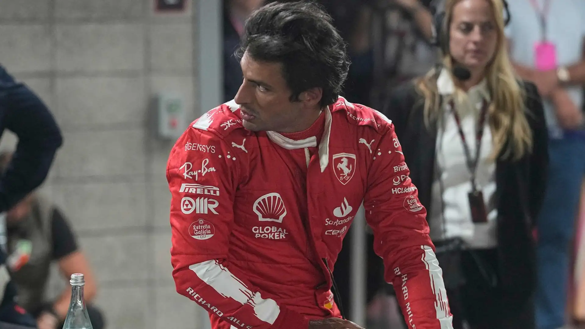 Sainz si è anche lamentato per la manutenzione della pista di Las Vegas