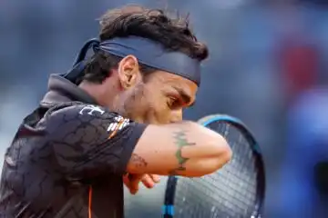 Fabio Fognini sibillino dopo il ritiro al torneo di Maia