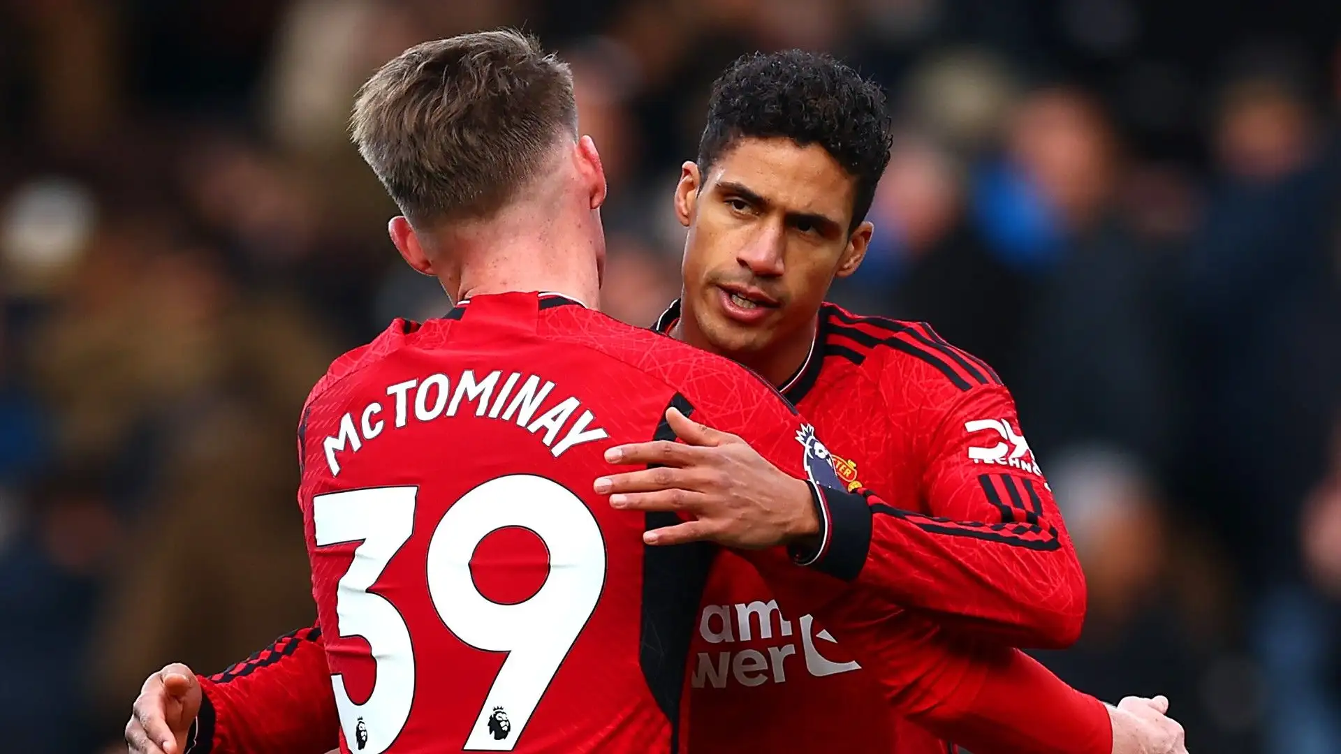 Raphael Varane ultimamente non sta giocando molto e non è soddisfatto

