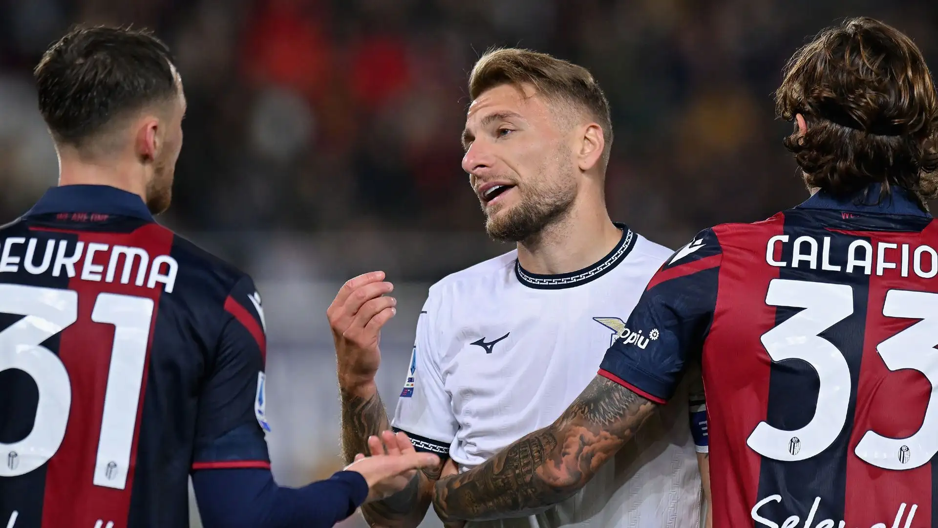 Immobile è subentrato nella ripresa a Castellanos, che ha colpito la traversa a inizio gara
