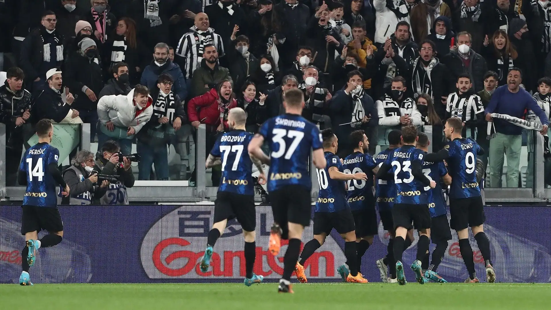 L'ultima vittoria dell'Inter in Serie A in trasferta risale al 3 aprile 2022: 1-0, decise Calhanoglu su rigore
