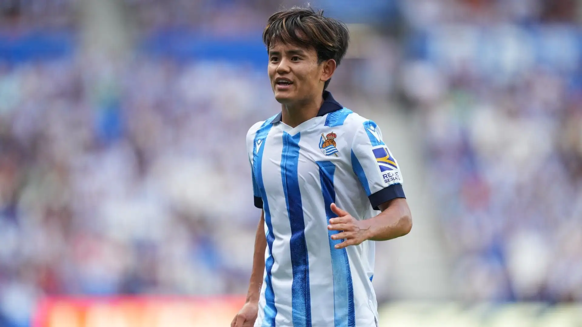 Il calciatore giapponese sta disputando una grande stagione con la Real Sociedad
