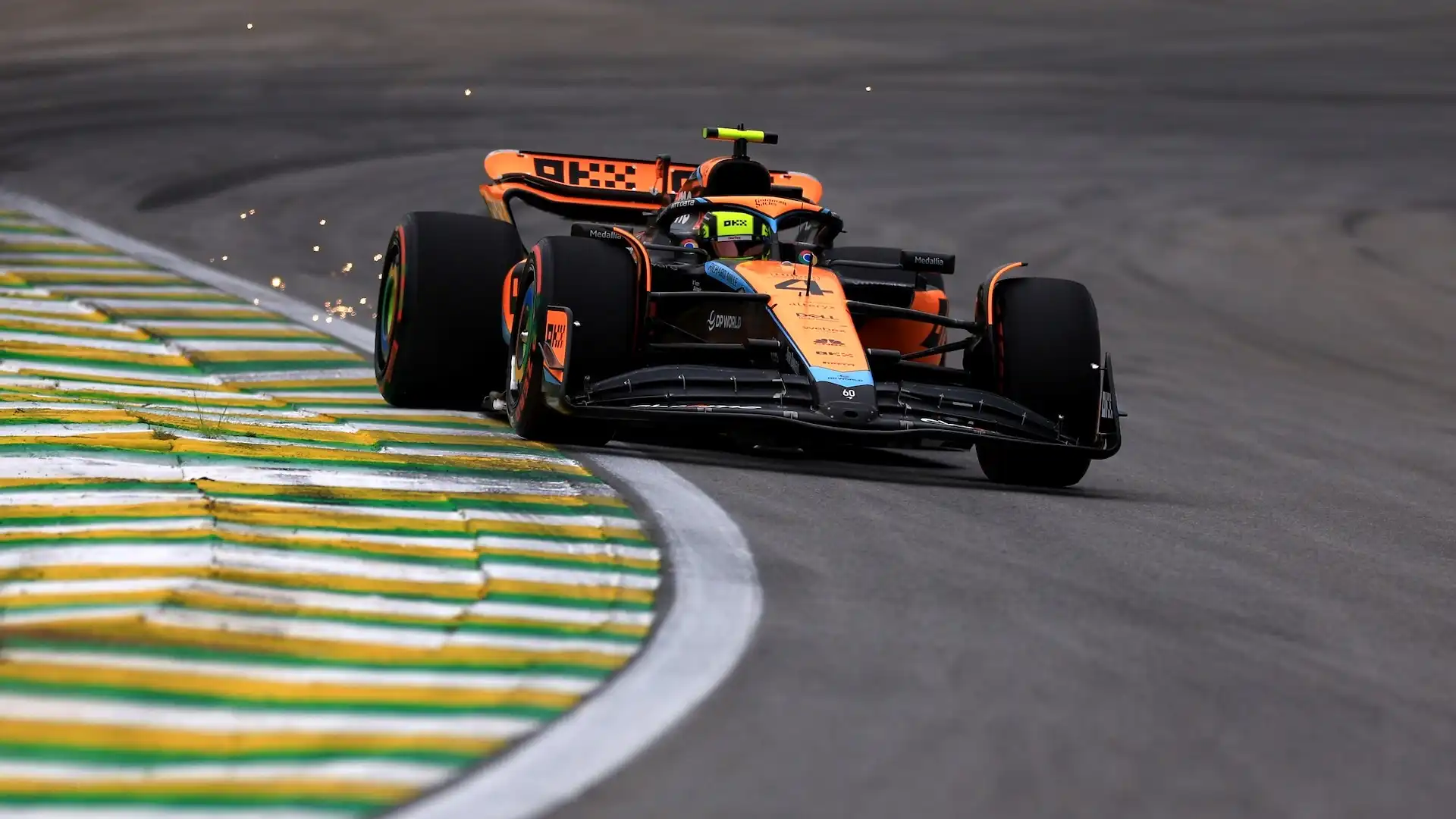 Lando Norris davanti a tutti nelle qualifiche sprint di Interlagos