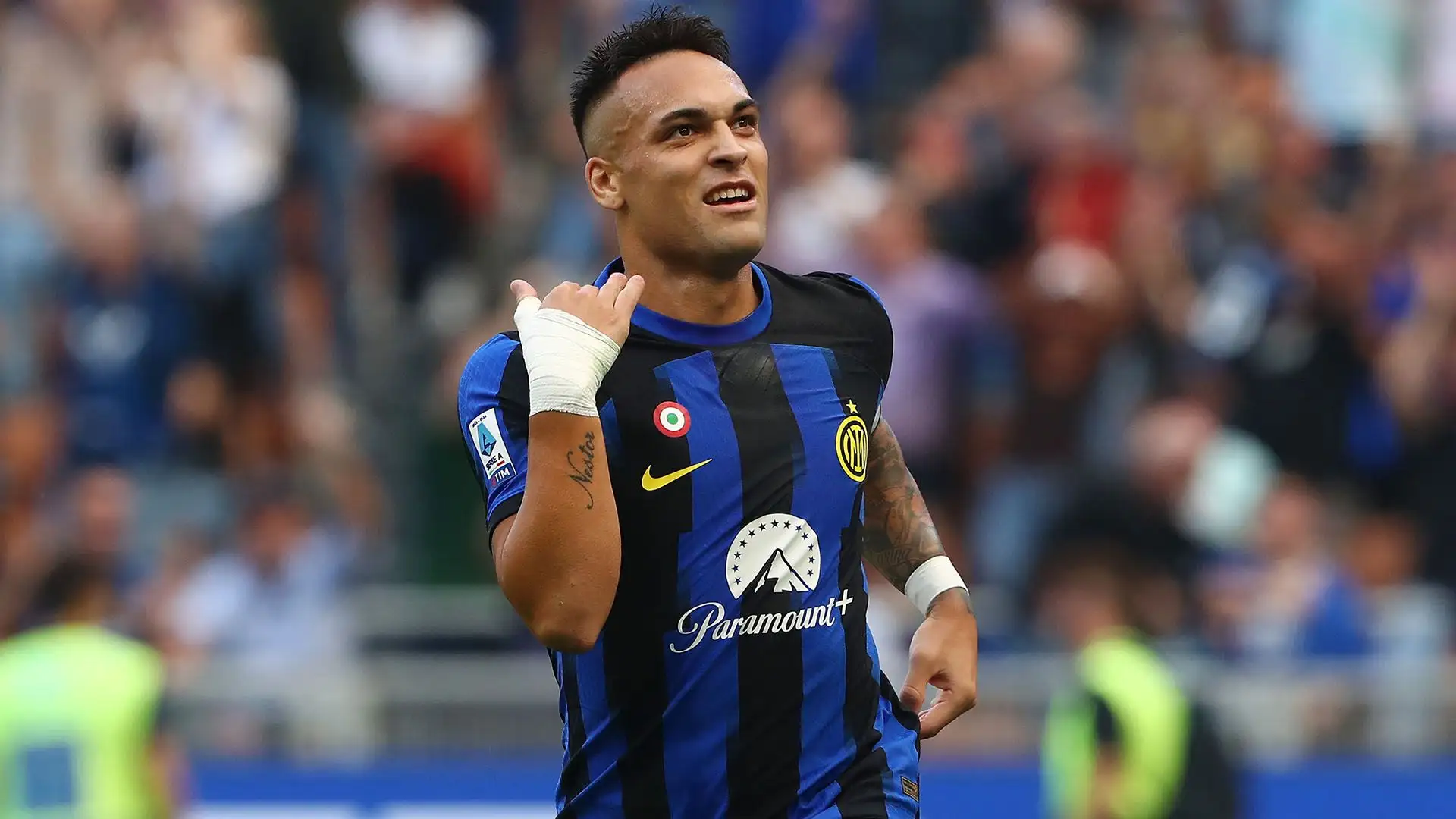 Diego Milito ha sponsorizzato molto il calciatore con la società nerazzurra 

